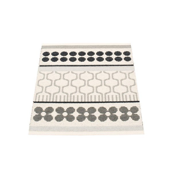 Sivo-krémový vnútorný a vonkajší koberec 70x90 cm Asta Warm Grey – Pappelina-image-1