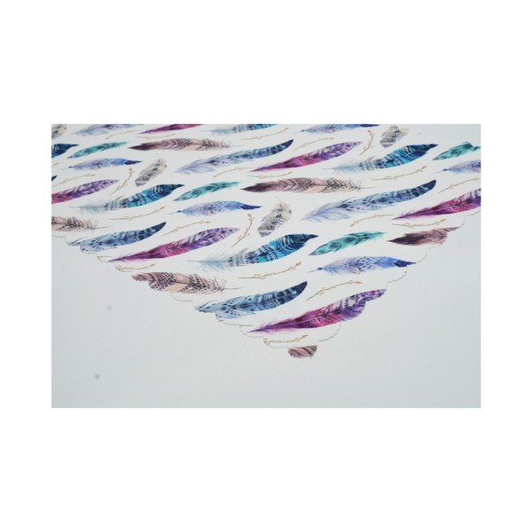 Behúň na stôl z mikrovlákna Minimalist Cushion Covers Feather, 45 × 145 cm-image-1