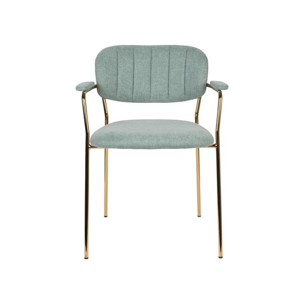 Svetlozelené jedálenské stoličky v súprave 2 ks Jolien – White Label-image-2