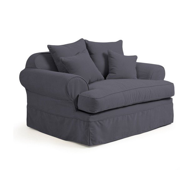 Antracitovosivé kreslo Max Winzer Hermine-image-2