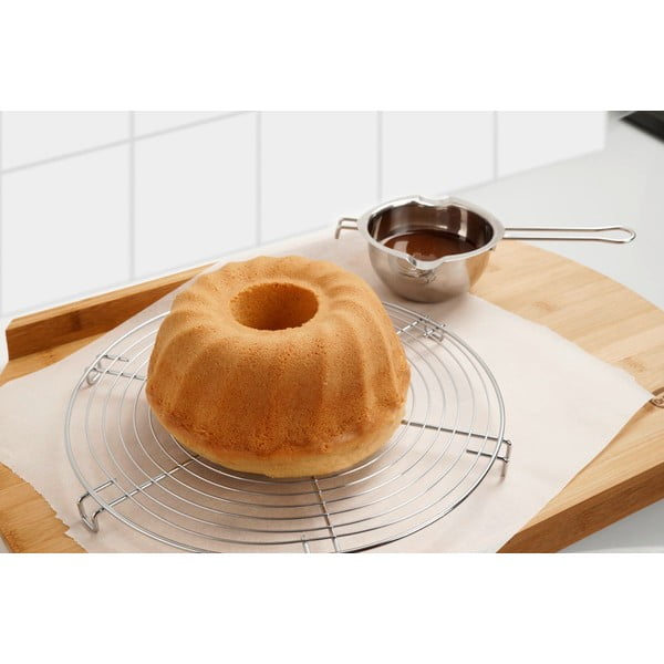 Kovová mriežka na chladenie pečiva Dr. Oetker Bake, ø 32 cm-image-1