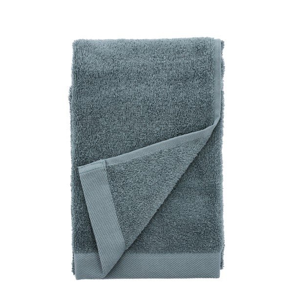 Modro-zelený uterák z organickej bavlny Södahl Comfort, 50 x 100 cm-image-1