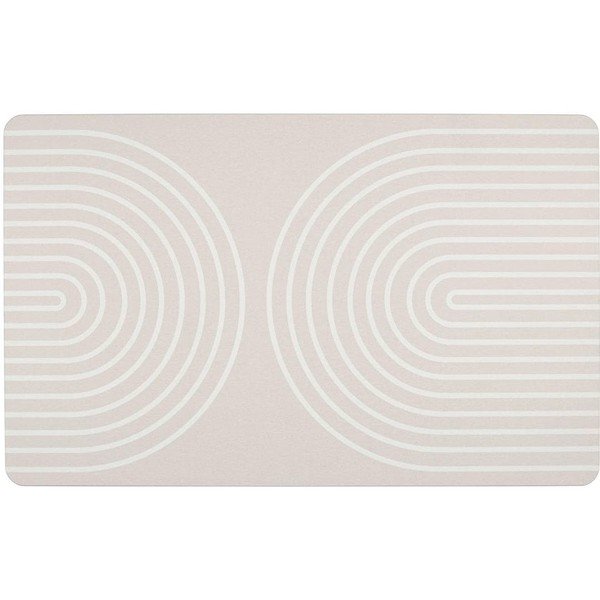 Béžová kúpeľňová predložka z kremeliny 50x80 cm Nazca – Wenko