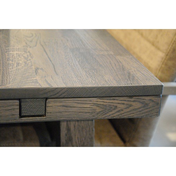 Tmavohnedý dubový jedálenský stôl Rowico Brooklyn, 170 x 95 cm-image-2