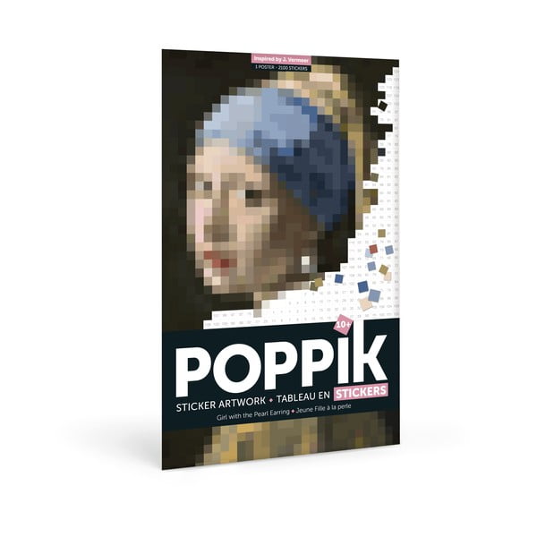 Samolepkový plagát Poppik Vermeer