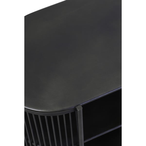 Čierna kovová nízka komoda 149x80 cm Yinthe - Light & Living-image-4