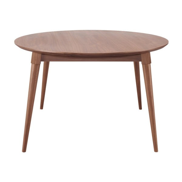 Jedálenský stôl z orechového dreva Wewood - Portugues Joinery Maria, Ø 130 cm