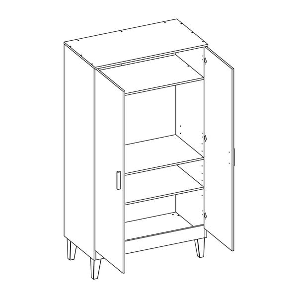 Biela skriňa Vox Lounge-image-2