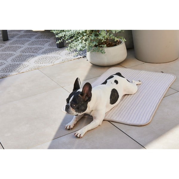 Sivá bavlnená deka pre psa 90x120 cm Onda Pebble L – MiaCara-image-3