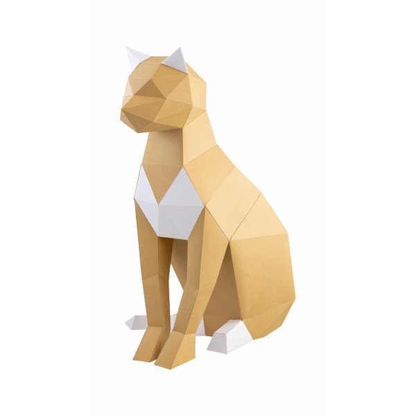 Kreatívna súprava na skladanie z papiera Papertime Hnedá Mačka-image-2