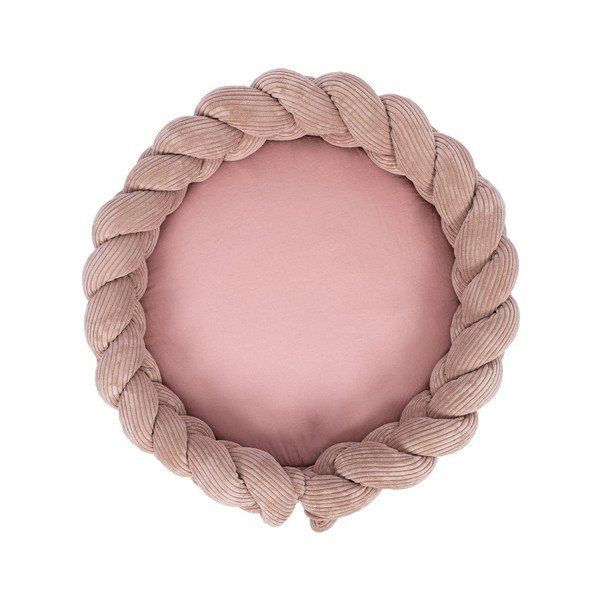 Ružové hniezdočko pre bábätko 100x100 cm – Meowbaby