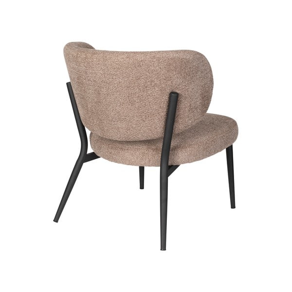 Svetlohnedé kreslo Sanne – White Label-image-4