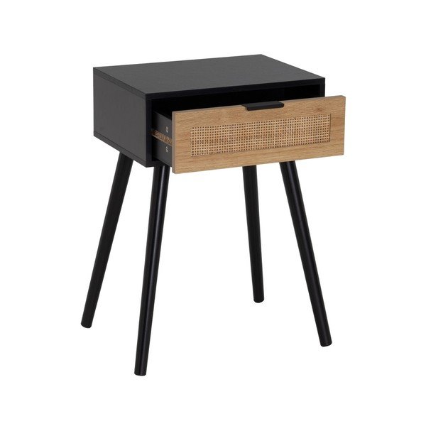 Čierny nočný stolík – Casa Selección-image-1