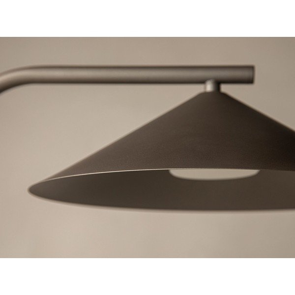 Hnedá kovová stojacia lampa (výška  160 cm) Nocte – Micadoni -image-2