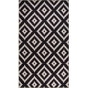 Čierny prateľný koberec 150x80 cm - Vitaus