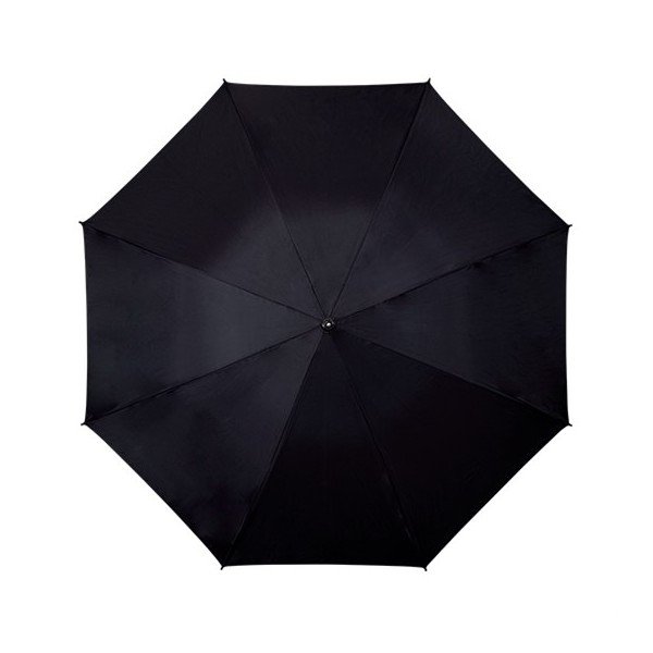 Čierny dáždnik Elegance, ⌀ 120 cm-image-1