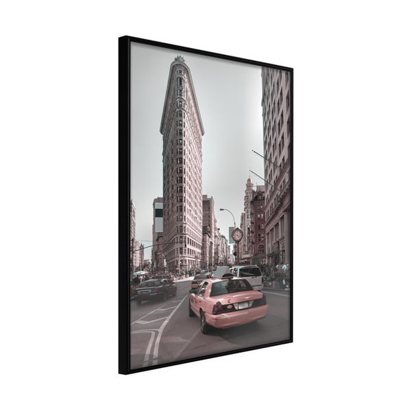 Plagát v ráme Artgeist Flatiron Building, 40 x 60 cm