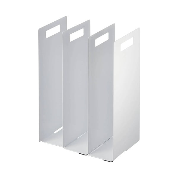 Biele kovové stojany na uteráky v súprave 2 ks Tower – YAMAZAKI