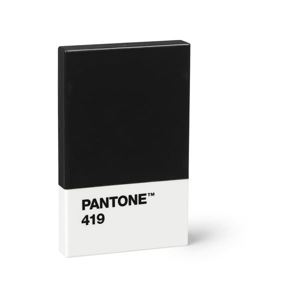 Čierne puzdro na vizitky Pantone