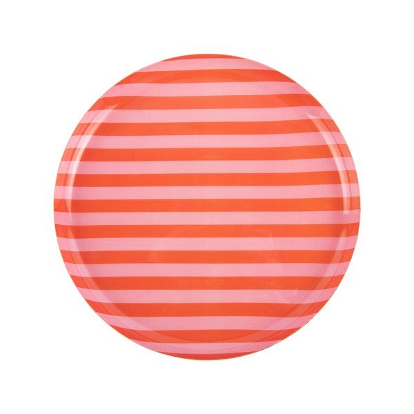 Oranžový/svetloružový železný tanier ø 30 cm Animado – PT LIVING-image-2