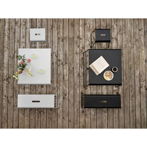 Čierny kovový stojan s lavicou A-Bench – Zone-image-2