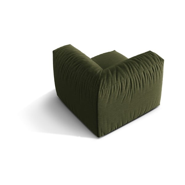 Zelený modul pohovky (variabilný) Martina – Micadoni Home-image-2