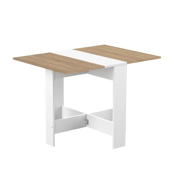 Rozkladací jedálenský stôl s doskou v dekore duba 76x28 cm Papillon – TemaHome-image-3