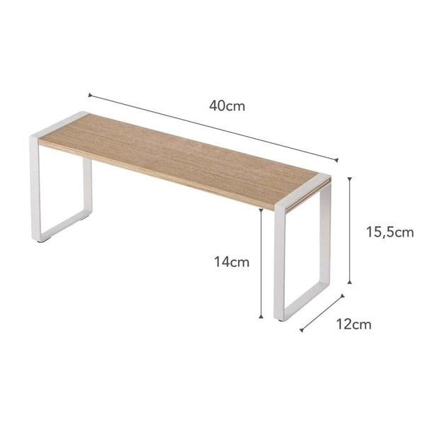 Polica z bukového dreva YAMAZAKI Tosca-image-4