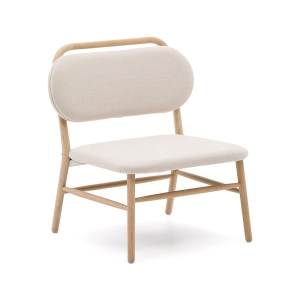 Béžové ženilkové kreslo Helda – Kave Home