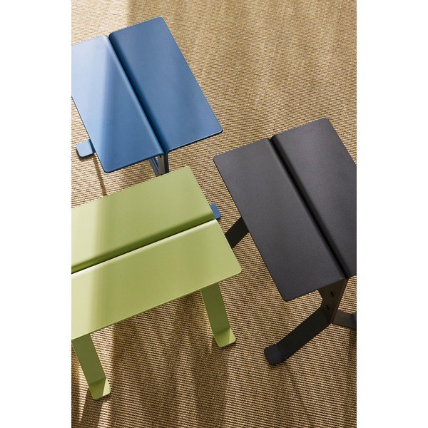 Kovový odkladací stolík 30x40 cm Fold – Hübsch-image-4