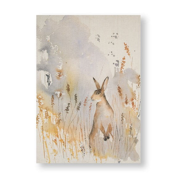 Obraz Graham & Brown Meadow Hare, 50 × 70 cm