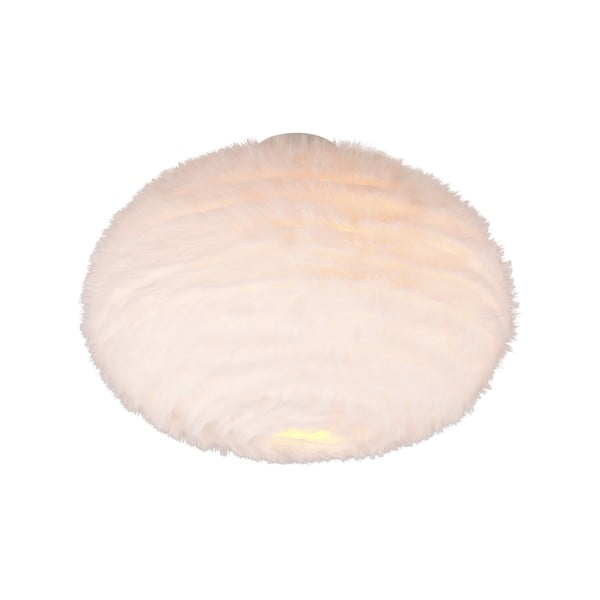 Krémové stropné svietidlo ø 50 cm Furry – Trio-image-1