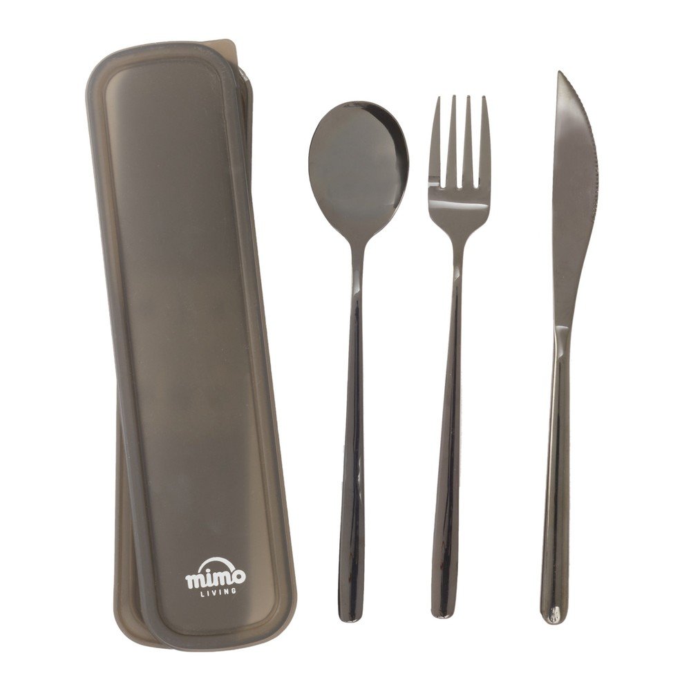 Čierny antikoro príbor 3 ks Mimo – Premier Housewares