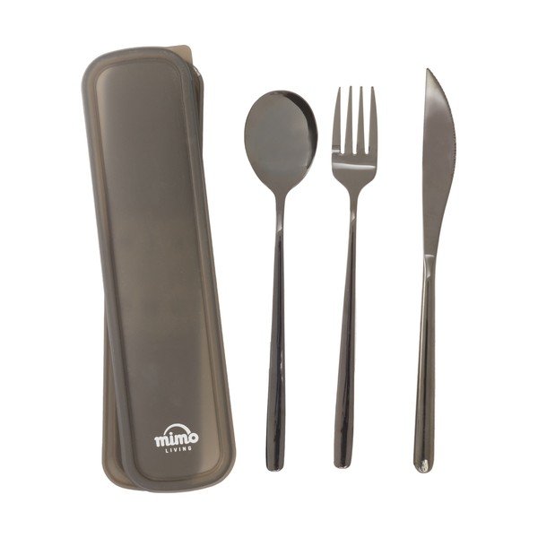 Čierny antikoro príbor 3 ks Mimo – Premier Housewares