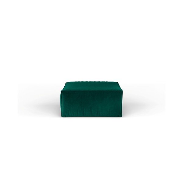 Tmavozelený puf Cosmopolitan Design Florida, 65 × 65 cm-image-2