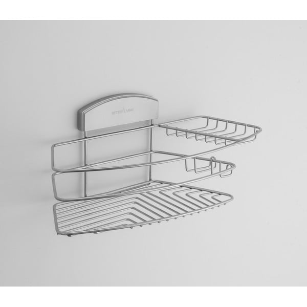 Nástenný držiak na sprchové gély bez nutnosti vŕtania Compactor Gel, 35 x 16 cm-image-2