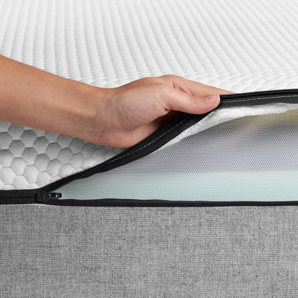 Stredne tvrdý penový matrac Kave Home Eva, 180 x 200 cm-image-4