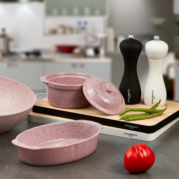 Biely mlynček na soľ a korenie Bisetti Touch-image-1