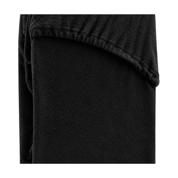 Čierna napínacia froté plachta 240x220 cm Ruby – AmeliaHome-image-3