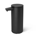 Čierny bezdotykový oceľový dávkovač mydla 266 ml – simplehuman