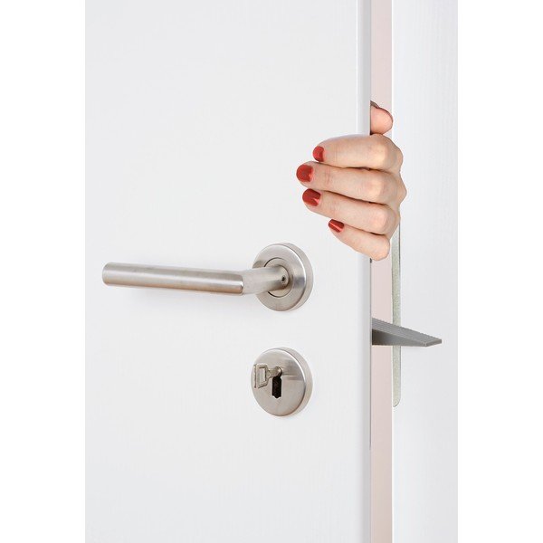 Sivá zarážka do dverí a okien Wenko-image-4