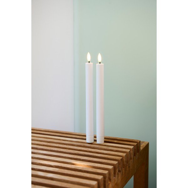 LED sviečky v súprave 2 ks (výška 25 cm) Sille Tall Rechargeable – Sirius-image-3