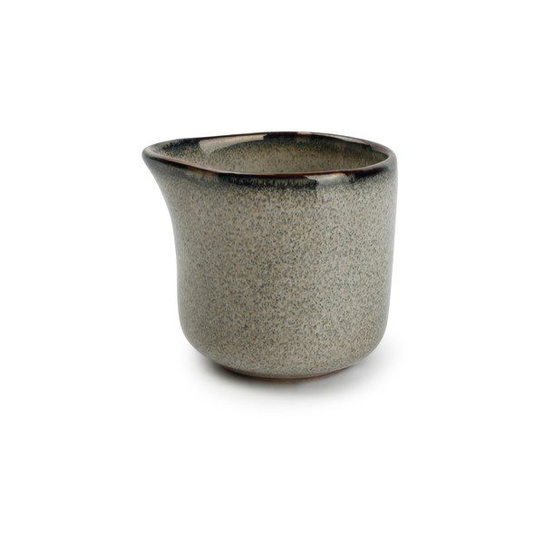 Sivá kameninová kanvička na mlieko 85 ml Meridian – Salt&Pepper
