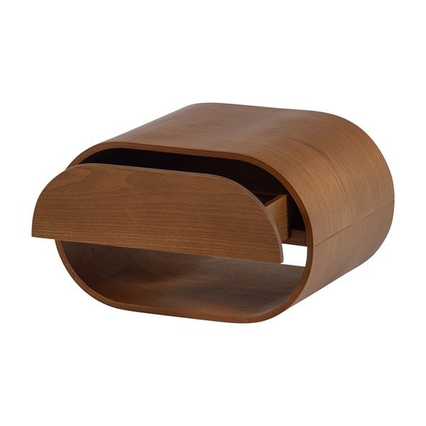 Poschodová polica v prírodnej farbe 39 cm Momo – WOOOD-image-3