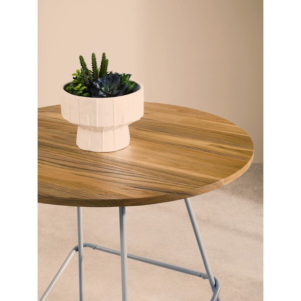 Okrúhly jedálenský stôl z brestového dreva ø 80 cm District – Premier Housewares-image-2