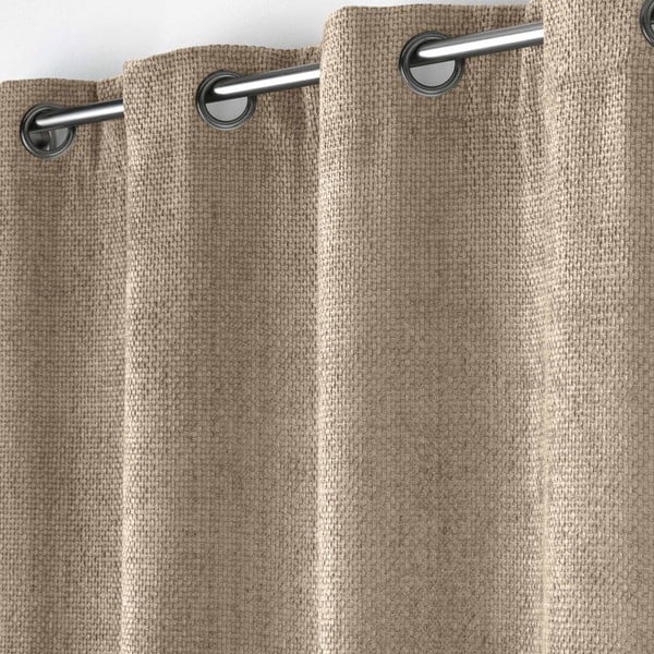 Svetlohnedý záves zo ženilky 140x260 cm Leo – douceur d'intérieur-image-2