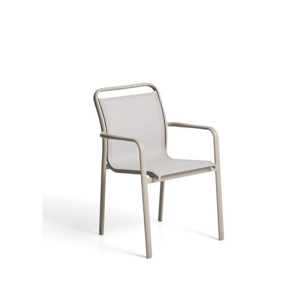 Taupe záhradná stolička Luri – Kave Home