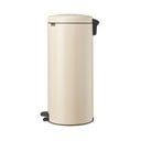 Béžový nášľapný oceľový odpadkový kôš 30 l NewIcon – Brabantia