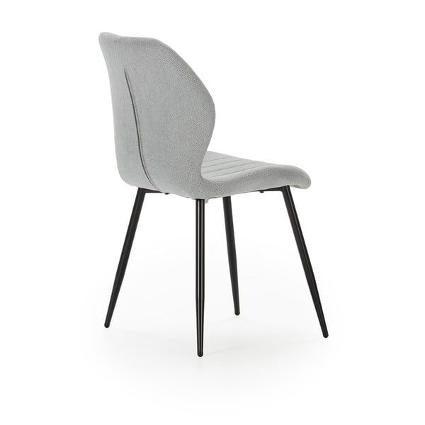 Svetlosivé jedálenské stoličky v súprave 4 ks Milu – Marckeric-image-4