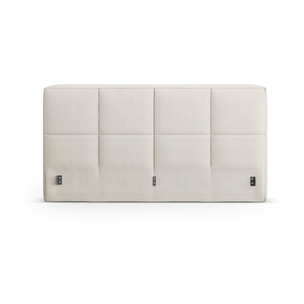 Krémovobiele čalúnené čelo postele 189x100 cm Darren – Micadoni -image-2
